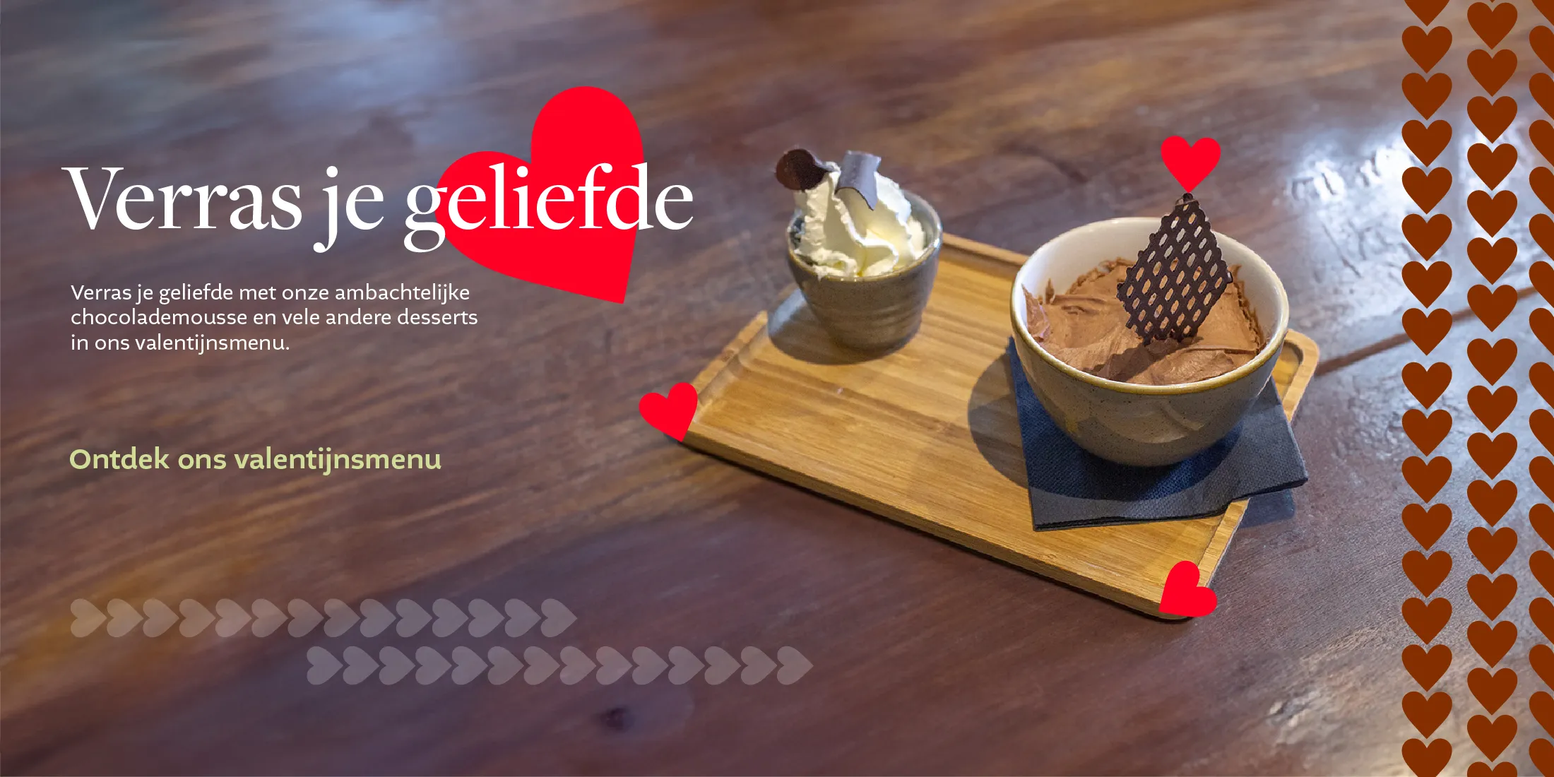 chocomouse met hartjes