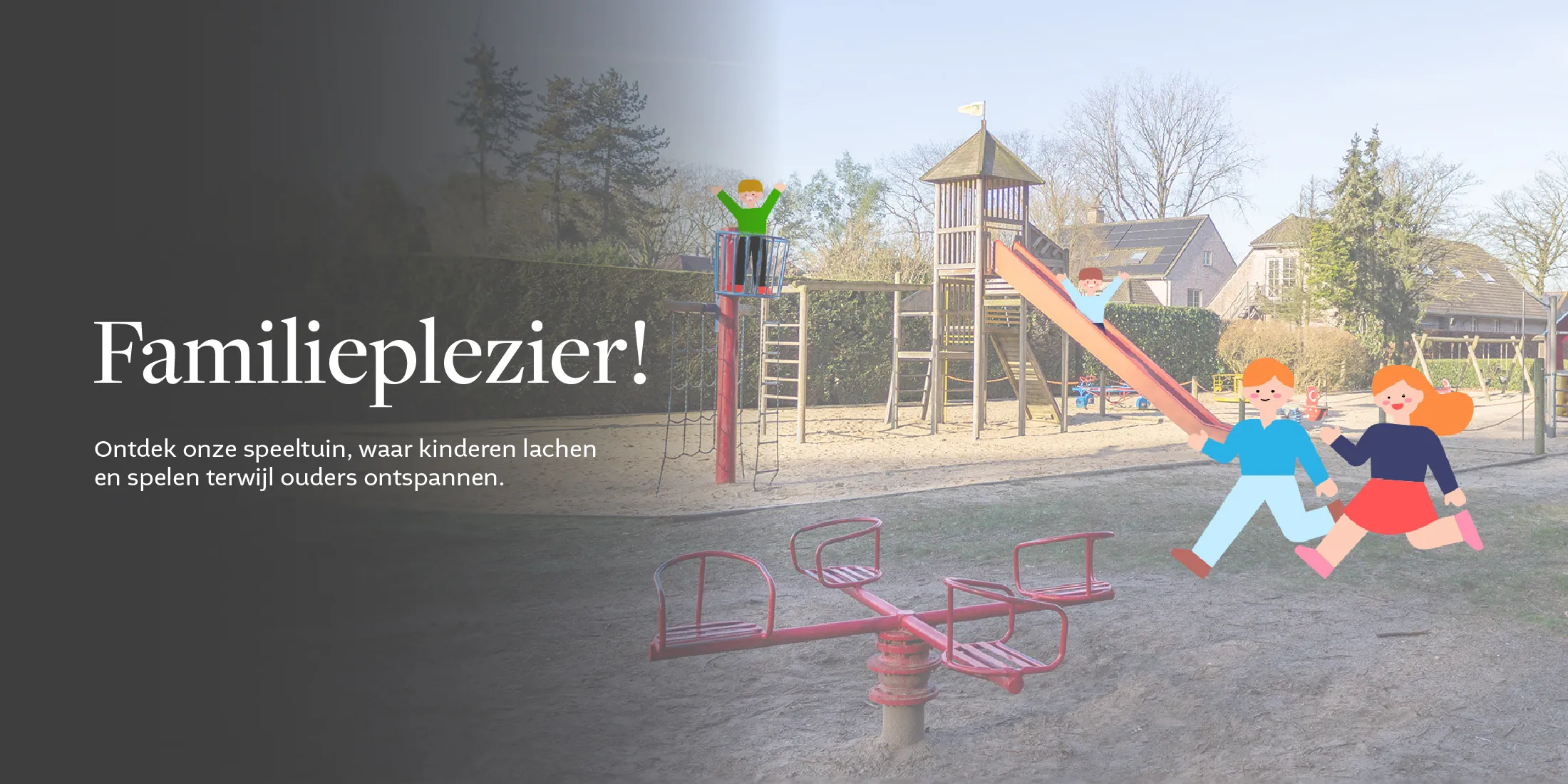 speeltuin met kinderen