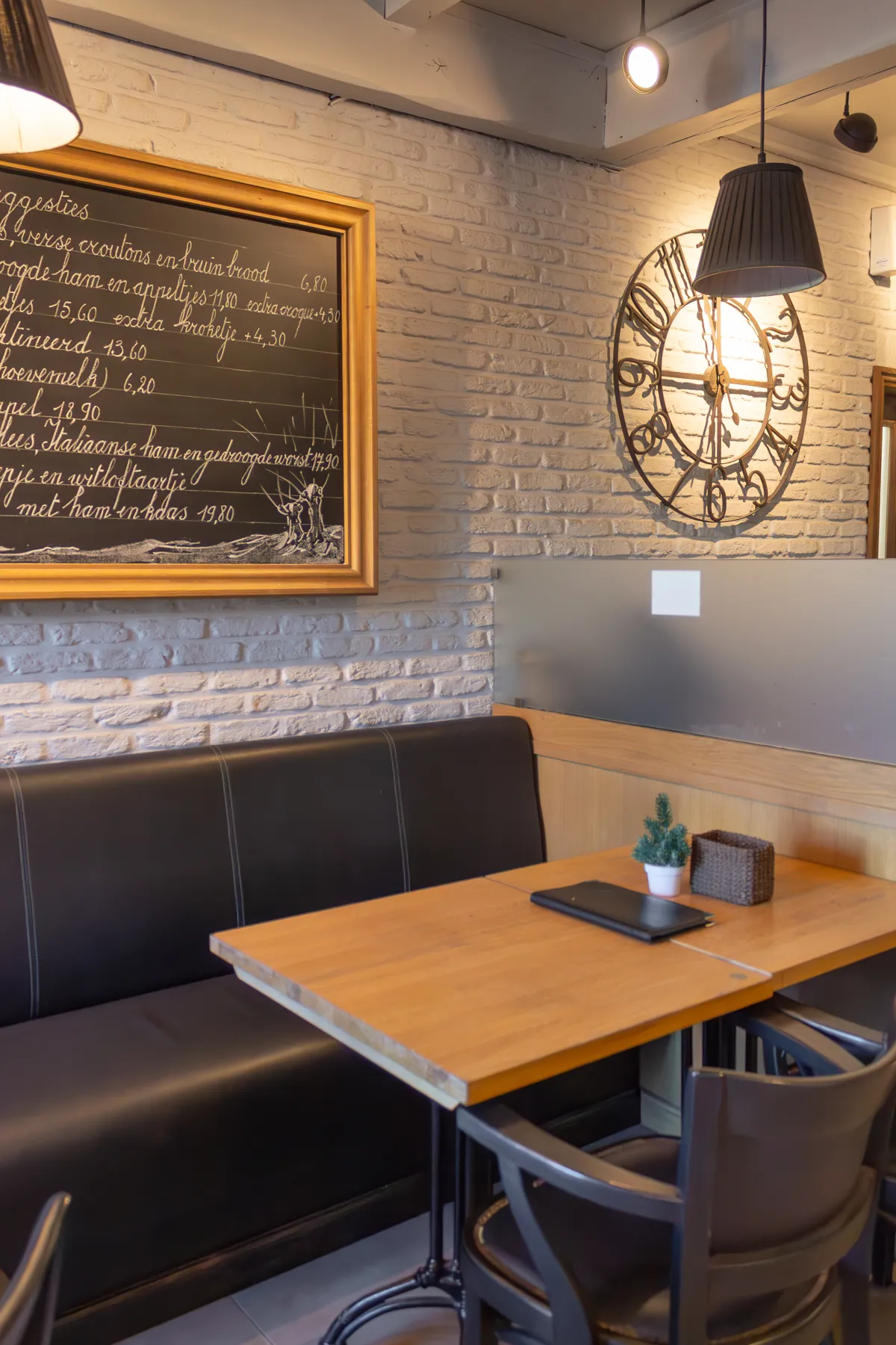 sfeervolle tafelhoek