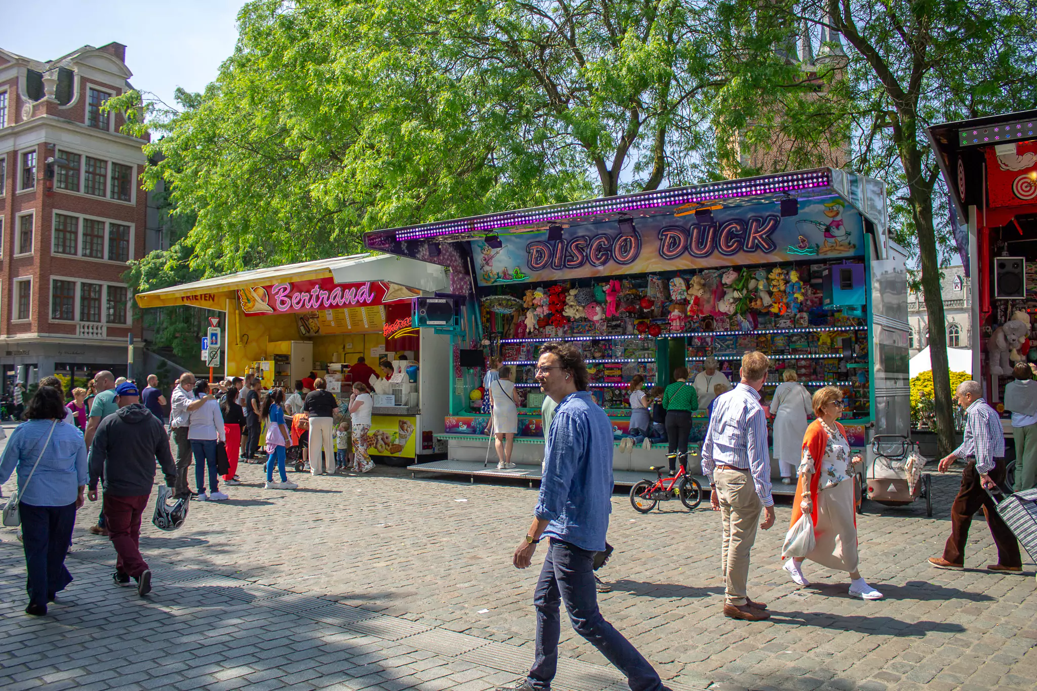 straatbeeld centrum kortrijk